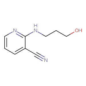 2-[(3-Hydroxypropyl)amino]nicotinonitrile