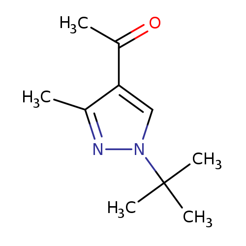 1-(1-tert-butyl-3-methyl-1H-pyrazol-4-yl)ethan-1-one