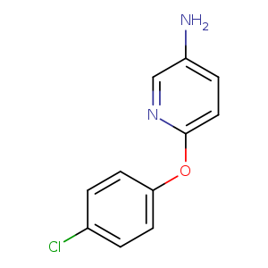 3-Pyridinamine, 6-(4-chlorophenoxy)-