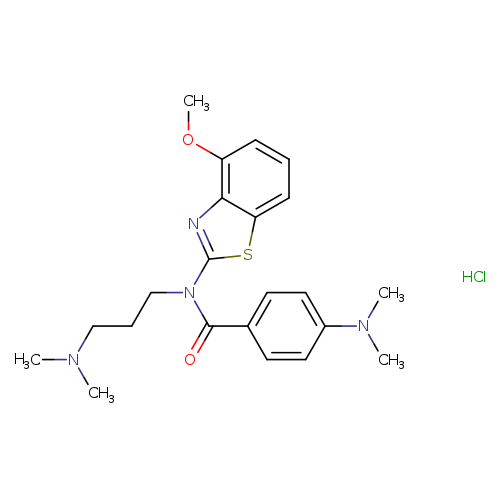 4-(dimethylamino)-N-[3-(dimethylamino)propyl]-N-(4-methoxy-1,3-benzothiazol-2-yl)benzamide hydrochloride