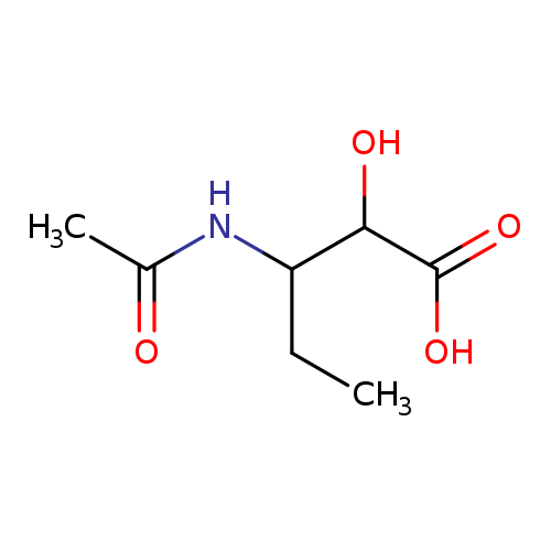 3-acetamido-2-hydroxypentanoicacid