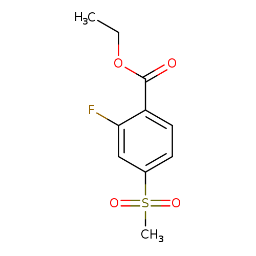 Ethyl 2-Fluoro-4-(methylsulfonyl)benzoate