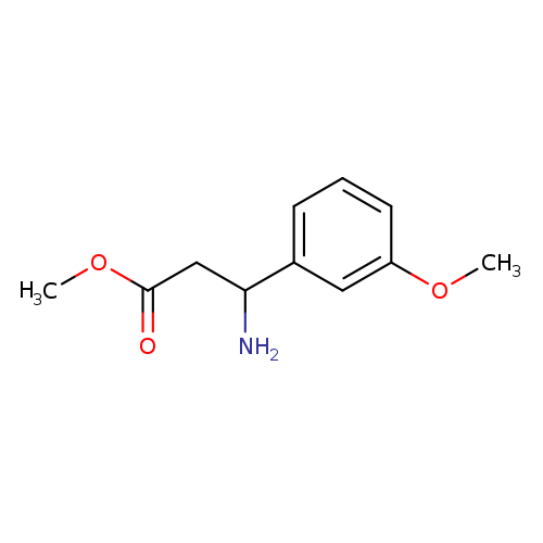 methyl 3-amino-3-(3-methoxyphenyl)propanoate