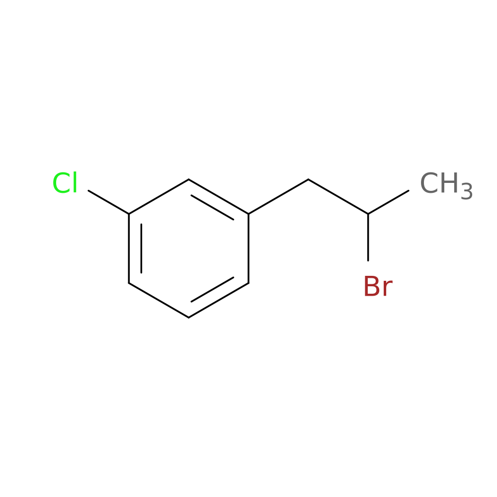 1-(2-bromopropyl)-3-chlorobenzene