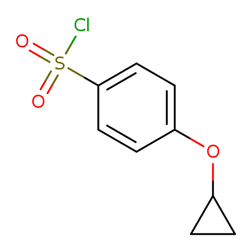 4-cyclopropoxybenzene-1-sulfonyl chloride