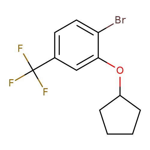 1-Bromo-2-(cyclopentyloxy)-4-(trifluoromethyl)benzene