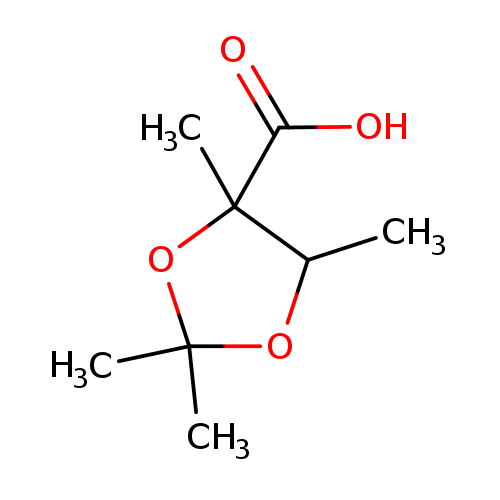 2,2,4,5-tetramethyl-1,3-dioxolane-4-carboxylic acid