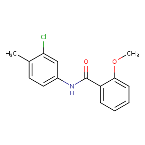 N-(3-Chloro-4-methylphenyl)-2-methoxybenzamide