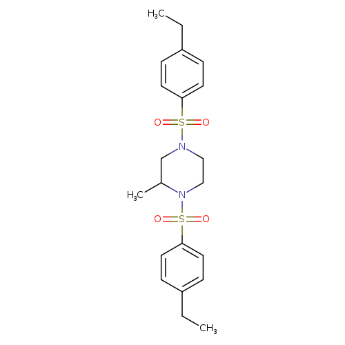 1,4-bis(4-ethylbenzenesulfonyl)-2-methylpiperazine