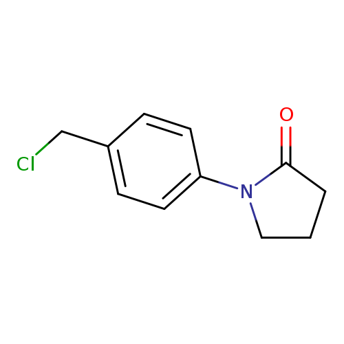 1-[4-(Chloromethyl)phenyl]pyrrolidin-2-one