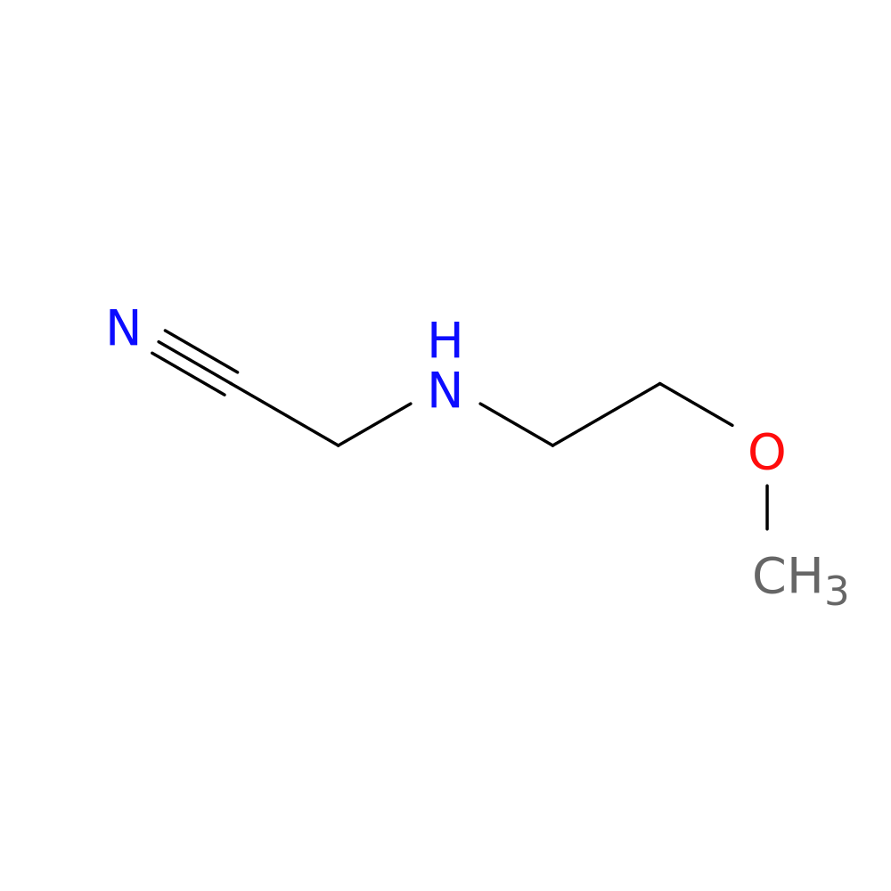 2-[(2-methoxyethyl)amino]acetonitrile