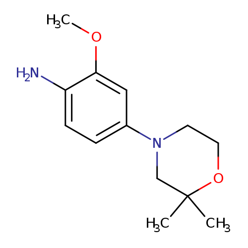 4-(2,2-dimethylmorpholin-4-yl)-2-methoxyaniline
