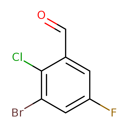 3-Bromo-2-chloro-5-fluorobenzaldehyde