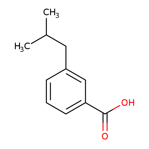 3-(2-Methylpropyl)benzoic acid