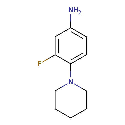 3-Fluoro-4-(piperidin-1-yl)aniline