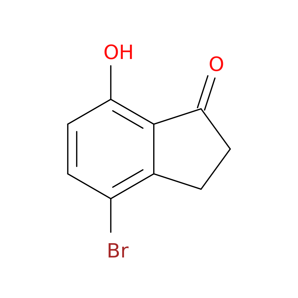 4-Bromo-7-hydroxy-2,3-dihydro-1H-inden-1-one