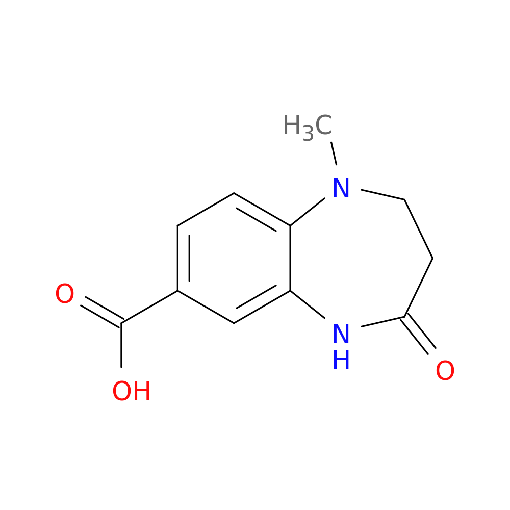 1-Methyl-4-oxo-2,3,4,5-tetrahydro-1H-1,5-benzodiazepine-7-carboxylic acid