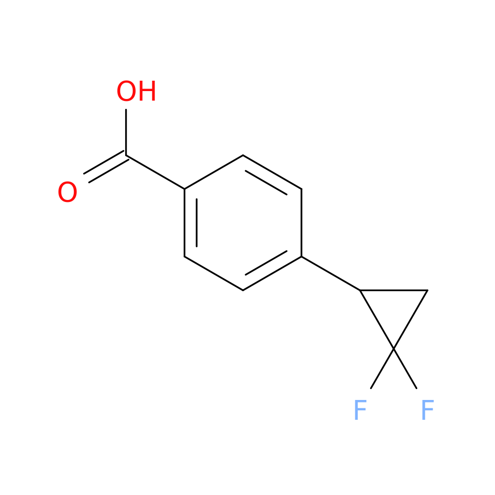 4-(2,2-Difluorocyclopropyl)benzoic acid
