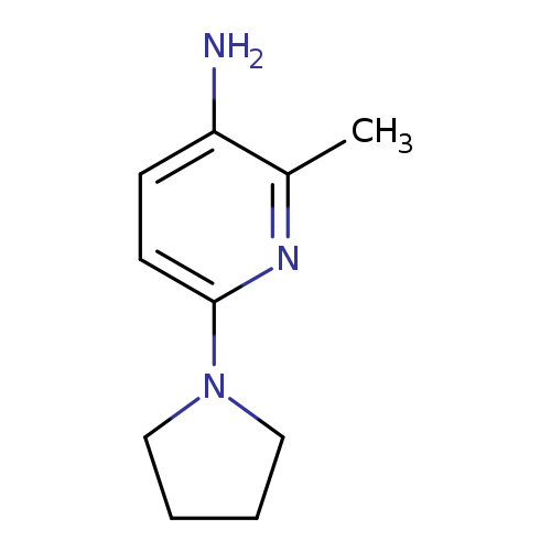 2-Methyl-6-(pyrrolidin-1-yl)pyridin-3-amine