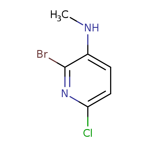 2-Bromo-6-chloro-n-methylpyridin-3-amine