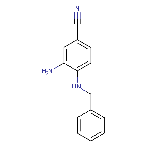 3-Amino-4-(benzylamino)benzonitrile