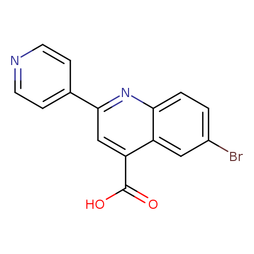 6-Bromo-2-(pyridin-4-yl)quinoline-4-carboxylic acid
