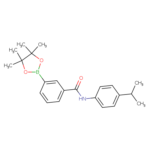 Benzamide, N-[4-(1-methylethyl)phenyl]-3-(4,4,5,5-tetramethyl-1,3,2-dioxaborolan-2-yl)-