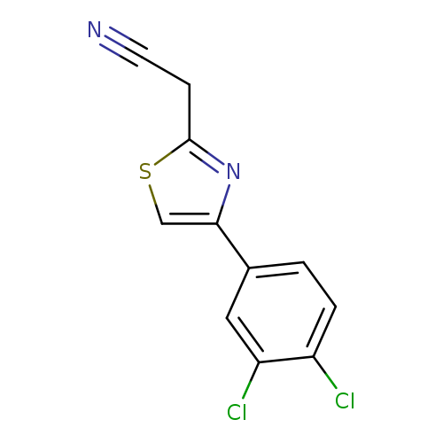 2-[4-(3,4-dichlorophenyl)-1,3-thiazol-2-yl]acetonitrile