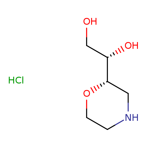 (1S)-1-[(2S)-morpholin-2-yl]ethane-1,2-diol hydrochloride