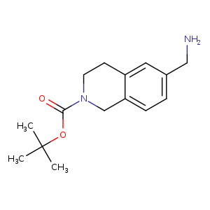 2(1H)-Isoquinolinecarboxylic acid, 6-(aminomethyl)-3,4-dihydro-, 1,1-dimethylethyl ester