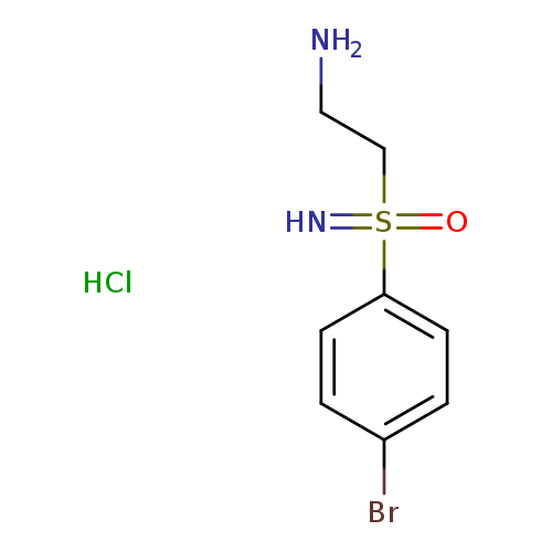 (2-aminoethyl)(4-bromophenyl)imino-lambda6-sulfanonehydrochloride