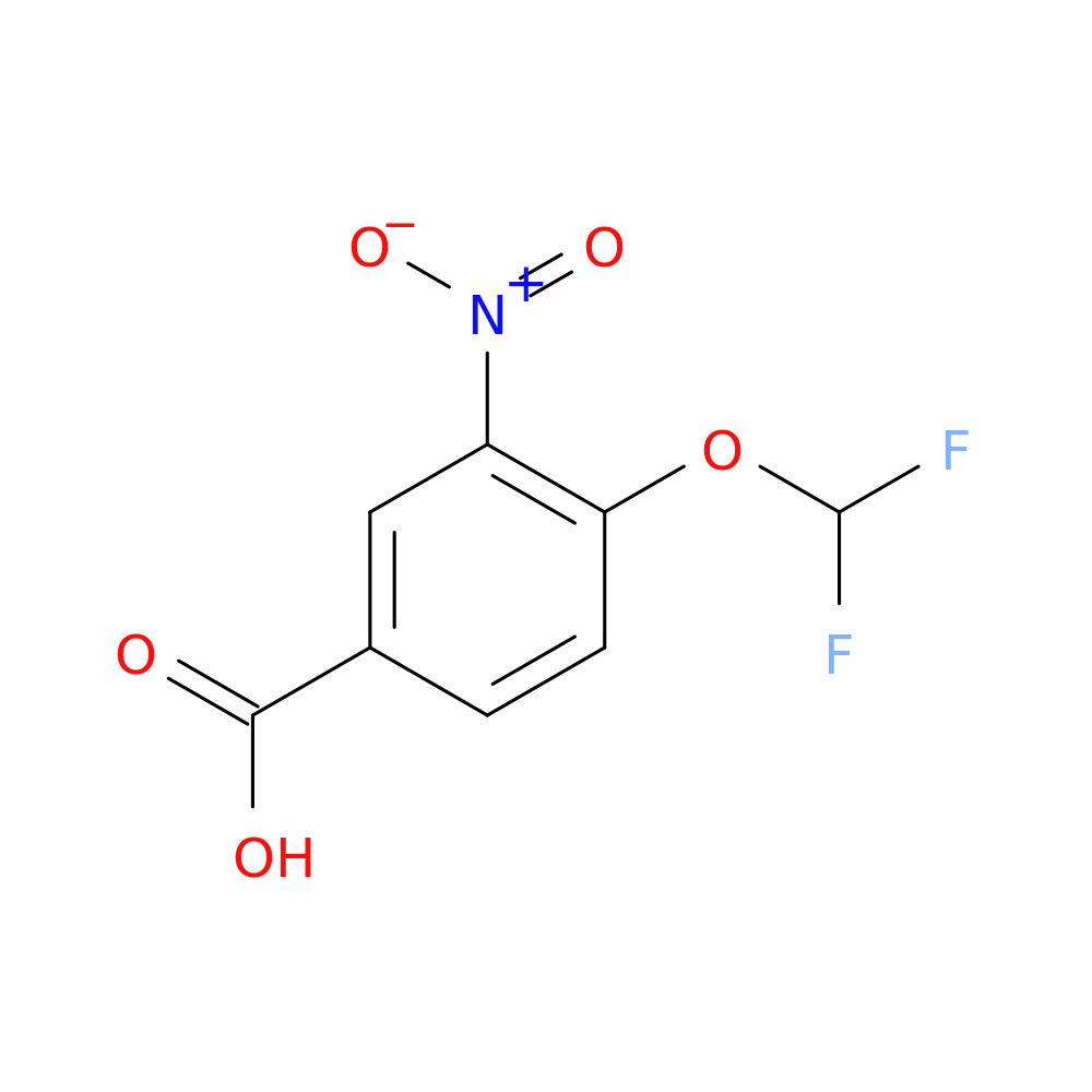 4-(Difluoromethoxy)-3-nitrobenzoic acid