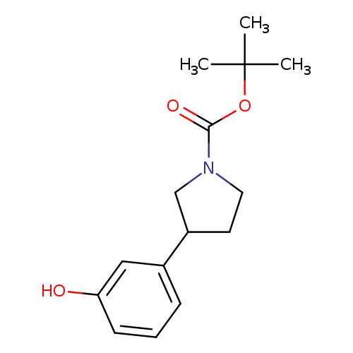 3-(3-HYDROXYPHENYL)-1-PYRROLIDINECARBOXYLIC ACID 1,1-DIMETHYLETHYL ESTER