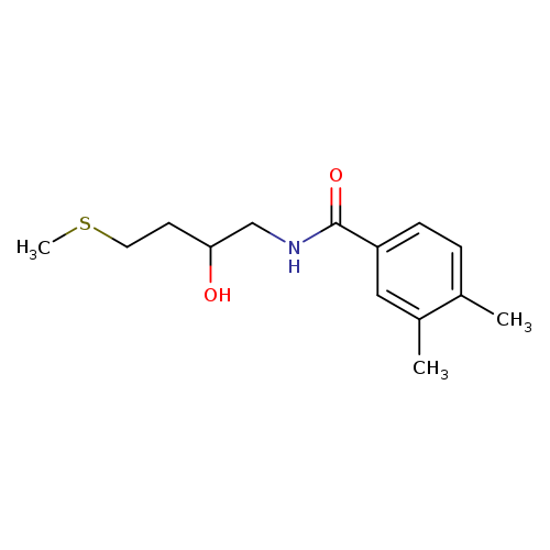 N-[2-hydroxy-4-(methylsulfanyl)butyl]-3,4-dimethylbenzamide