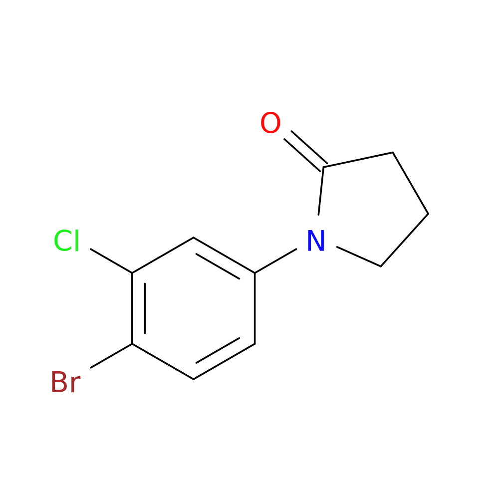 1-(4-Bromo-3-chlorophenyl)pyrrolidin-2-one