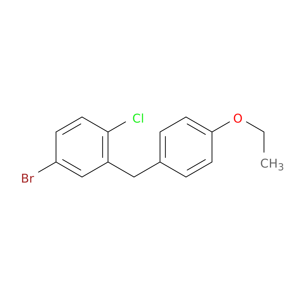 5-Bromo-2-chloro-4'-ethoxydiphenylmethane