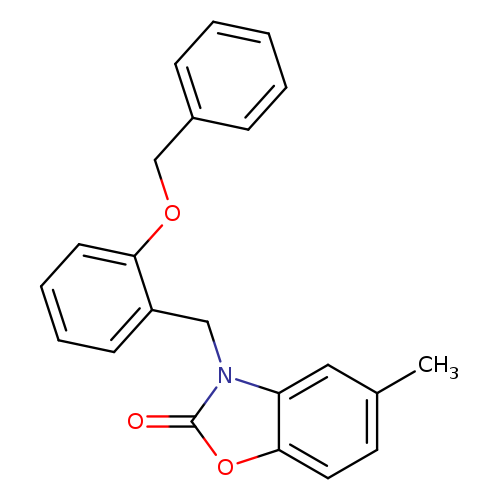 3-{[2-(benzyloxy)phenyl]methyl}-5-methyl-2,3-dihydro-1,3-benzoxazol-2-one