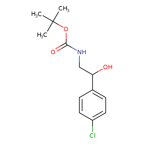 N-BOC-2-(4-CHLOROPHENYL)-2-HYDROXYETHANAMINE