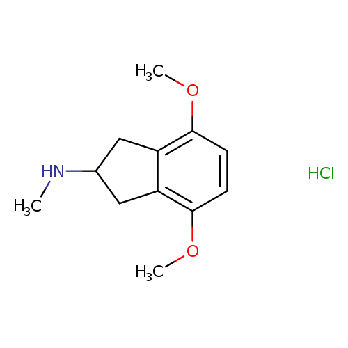 4,7-dimethoxy-N-methyl-2,3-dihydro-1H-inden-2-aminehydrochloride