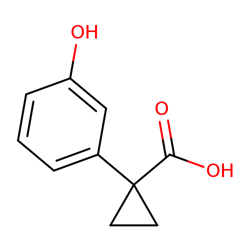 1-(3-hydroxyphenyl)cyclopropane-1-carboxylicacid