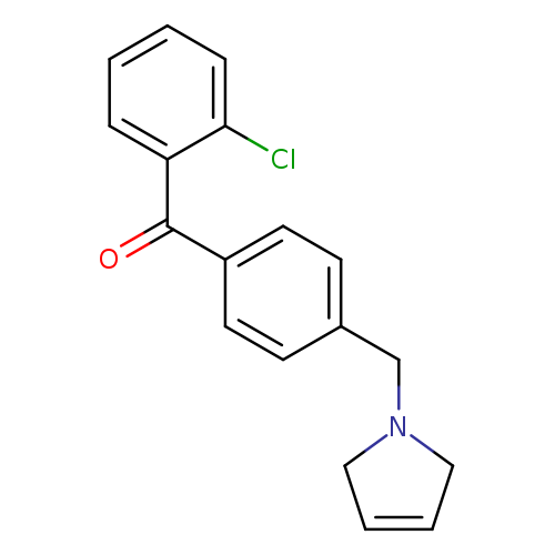 (2-Chlorophenyl)(4-((2,5-dihydro-1H-pyrrol-1-yl)methyl)phenyl)methanone