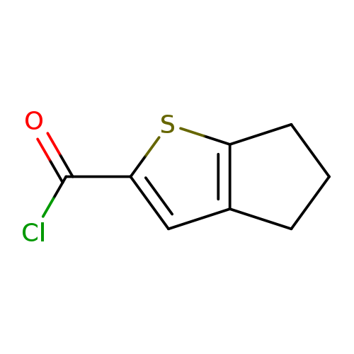 4H-Cyclopenta[b]thiophene-2-carbonylchloride, 5,6-dihydro-