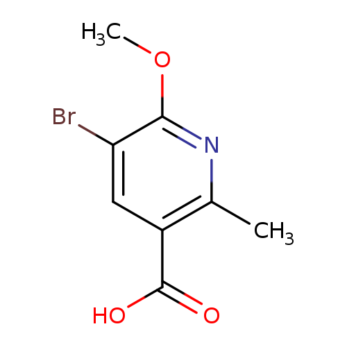 5-bromo-6-methoxy-2-methylpyridine-3-carboxylic acid