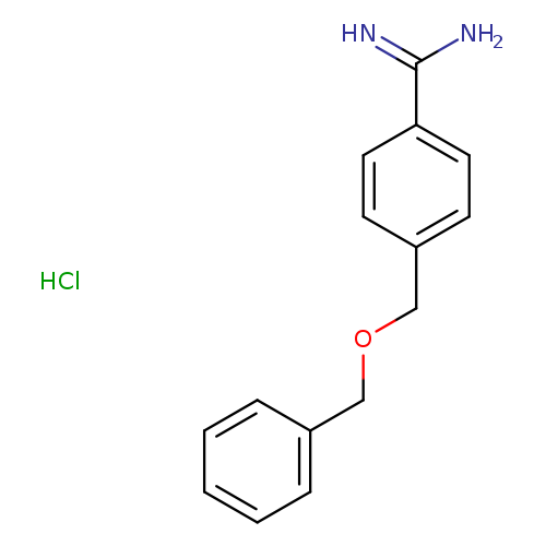 4-[(benzyloxy)methyl]benzene-1-carboximidamide hydrochloride