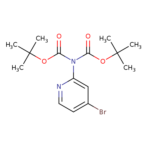N,N-Diboc-2-amino-4-bromopyridine