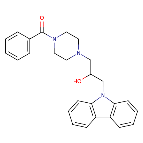 [4-(3-Carbazol-9-yl-2-hydroxy-propyl)-piperazin-1-yl]-phenyl-methanone