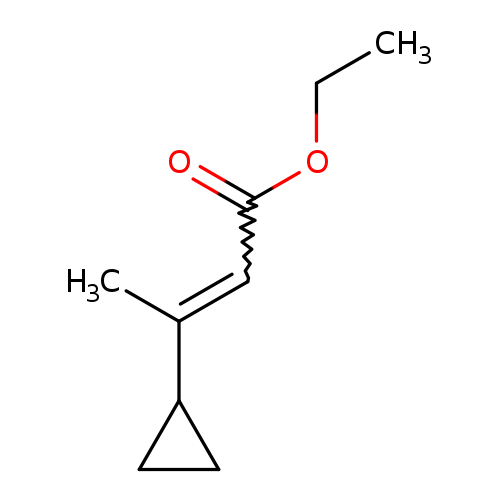 2-Butenoic acid, 3-cyclopropyl-, ethyl ester, (2E)-