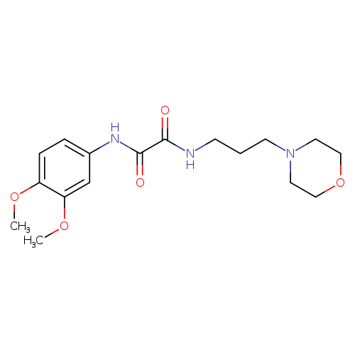 N-(3,4-dimethoxyphenyl)-N'-[3-(morpholin-4-yl)propyl]ethanediamide