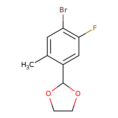 2-(4-Bromo-5-fluoro-2-methylphenyl)-1,3-dioxolane