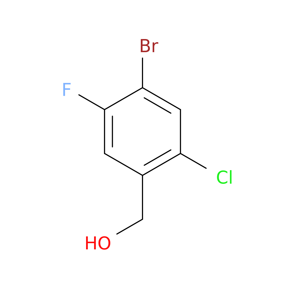 (4-Bromo-2-chloro-5-fluorophenyl)methanol